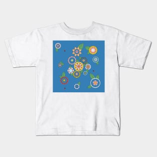 Hippie Circles Kids T-Shirt